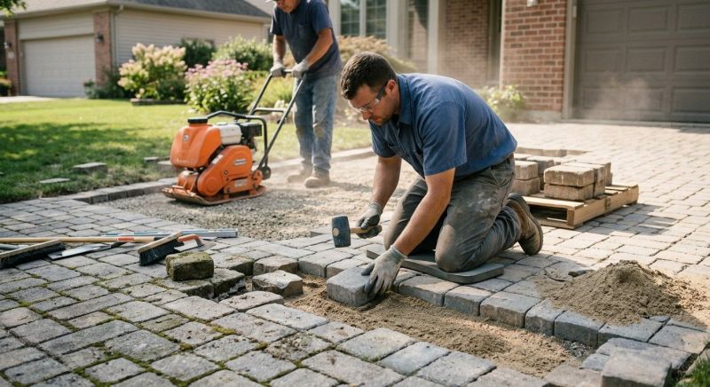 Paver Driveway Repair Service